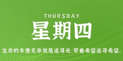 3月16日，星期四，在这里每天60秒读懂世界！