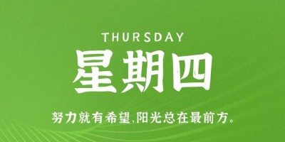 7月20日，星期四，在这里每天60秒读懂世界！