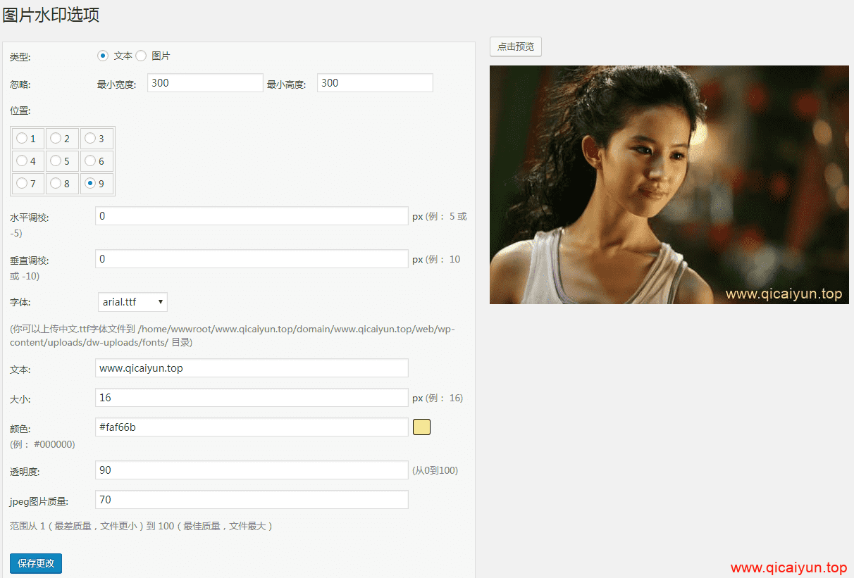 WordPress 水印插件 DX-Watemark WordPress 水印插件 DX-Watemark